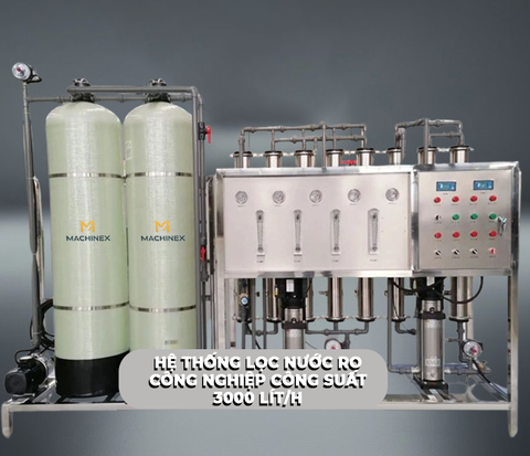 Hệ thống lọc nước RO công nghiệp, lọc nước nhiễm mặn, hệ thống lọc nước tinh khiết | Machinex Việt Nam