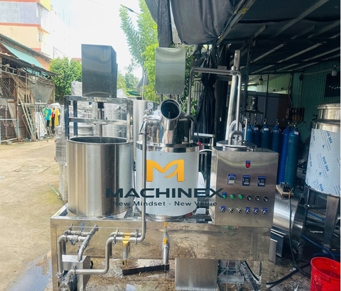 Máy cô đặc mật ong (Máy tách nước mật ong)