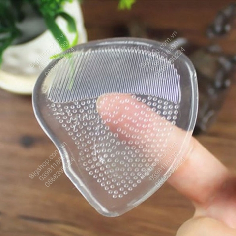 Bộ 2 đôi (4 miếng) lót giày kê chân giúp đi giày êm chân, bằng silicon