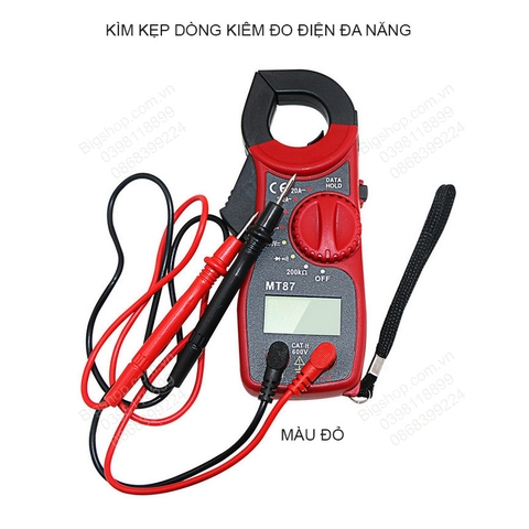Kìm kẹp đo dòng điện kiêm đồng hồ đo điện đa năng MT87