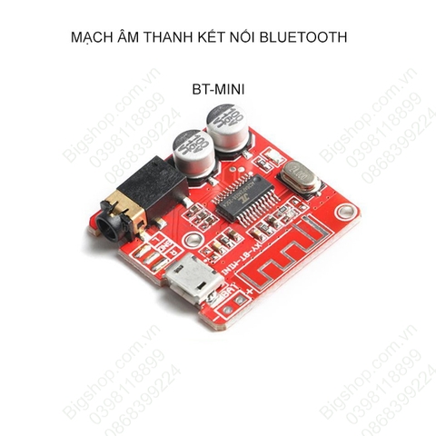 Module mạch giải mã âm thanh bluetooth mini giúp phát nhạc từ smartphone ra hệ thống âm thanh dễ dàng