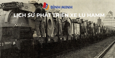 10+ Cột mốc vàng trong lịch sử phát triển xe lu Hamm thế giới