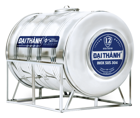 BỒN INOX ĐẠI THÀNH 1.000L NẰM