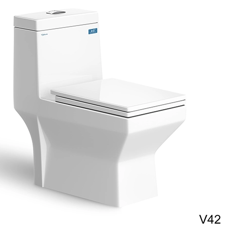 Bàn cầu một khối V42 + Vòi xịt VG826