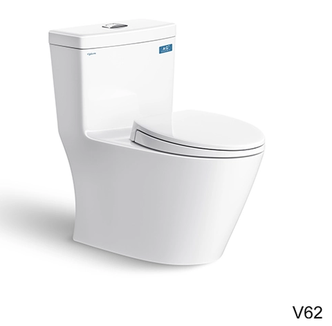 Bàn cầu một khối V62 + Vòi xịt VG826