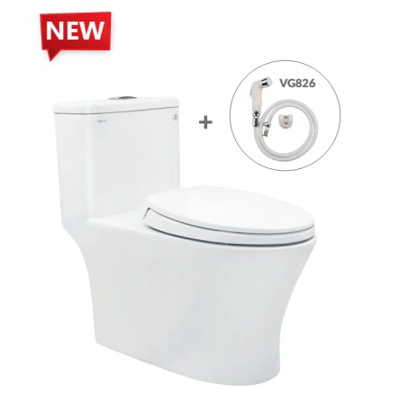 Bàn cầu một khối V63 + Vòi xịt VG826