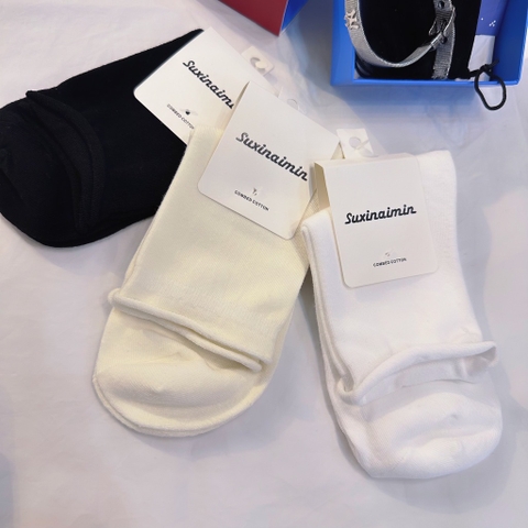 Vớ trơn viền cổ