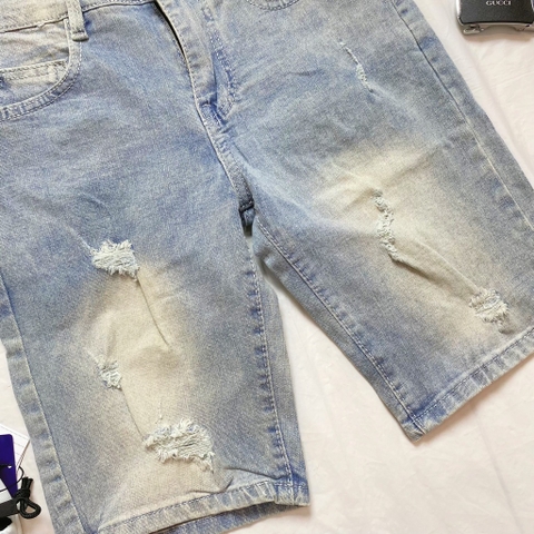 Short jean nam - Xanh sáng