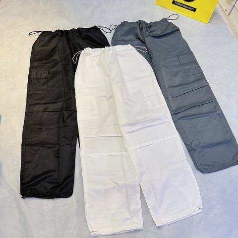 Quần túi hộp dây rút