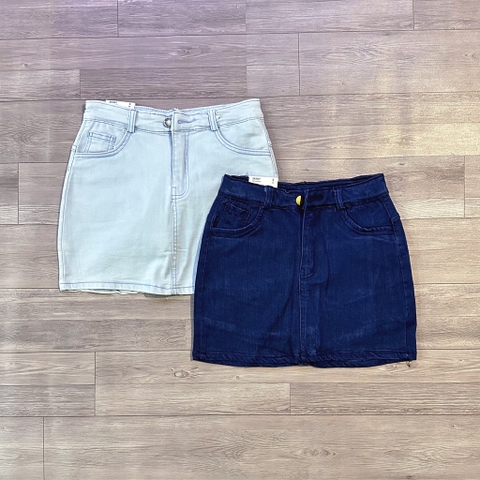 Chân váy jean co dãn