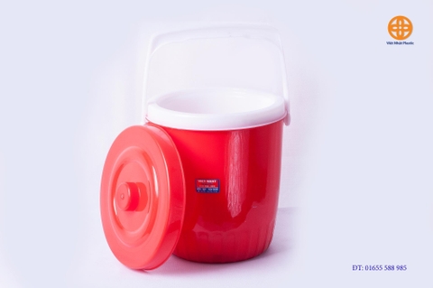 Phích đá giữ nhiệt tròn 10L Việt Nhật