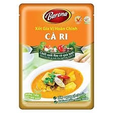 Xốt gia vị nấu Cà ri BARONA 80gram