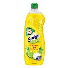 Nước rửa bát Sunlight chanh chai 725ml