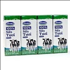 Sữa tươi tiệt trùng có đường vinamilk 180ml