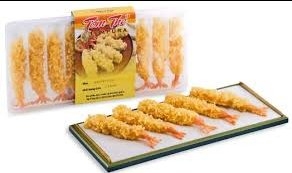 Tôm tẩm bột xù Tempura khay 10 con 300g