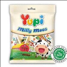 Kẹo dẻo Yupi Milly Moos gói 120g