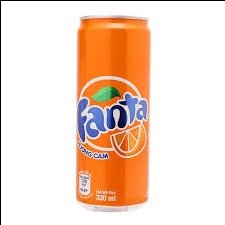 Nước Fanta hương cam lon 320ml