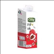Nước trà vải cozy hộp giấy 225ml