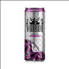 Nước Warrior vị nho lon 325ml