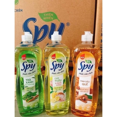 Nước rửa chén Spy hương quế 760ml