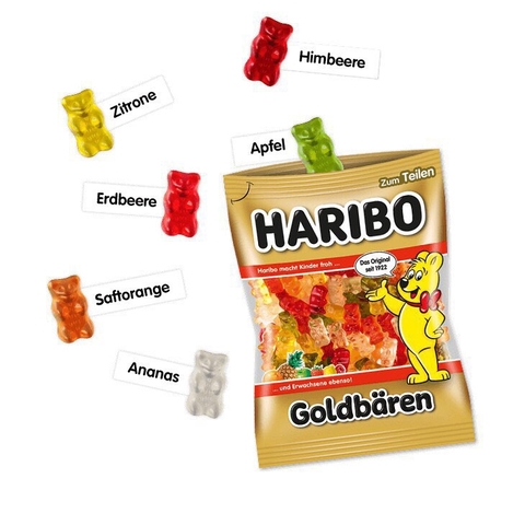 Kẹo dẻo Haribo Goldbears 80g