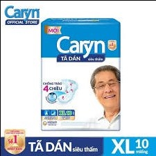 Tã dán Caryn siêu thấm size XL 10 miếng