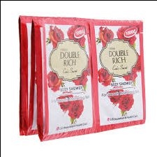 Sữa tắm Double Rich đỏ gói nhỏ 7g