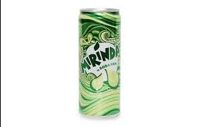 Nước mirida soda kem lon 330ml