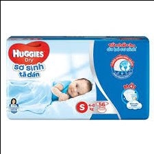 Tã dán sơ sinh Huggies size S 56 miếng