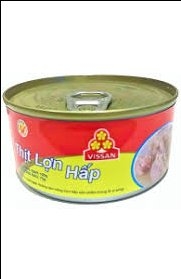 Thịt lợn hấp Vissan hộp 150g