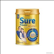 Sữa Sure prevent gold Vinamilk hộp thiếc 400g