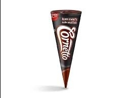 Kem Ốc Cornetto socola black và white 66g