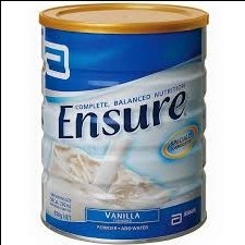 Sữa Ensure Úc Vanilla hộp thiếc 850g