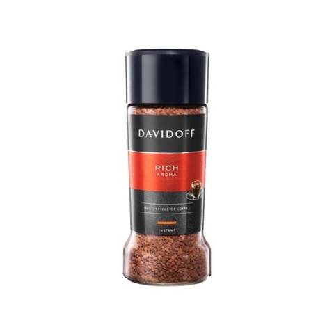 Cà phê Arabica nguyên chất hoà tan Rich Aroma hiệu Davidoff lọ 100gram