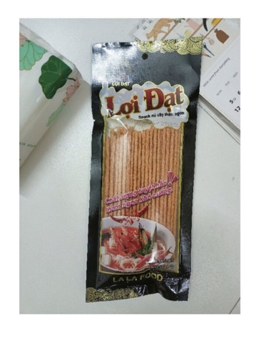 Snack mì cây tăm đen Lợi Đạt gói 24g