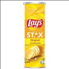Bim bim ống Lay’s Stax vị tự nhiên 103g