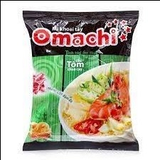 Mì Omachi tôm chua cay thái gói 80g