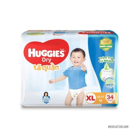 Tã quần Huggies size XL 34 miếng