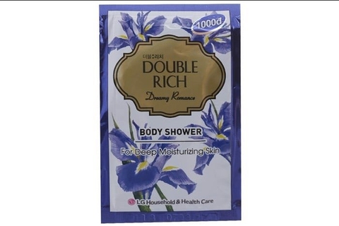 Sữa tắm Double Rich tím gói nhỏ 7g