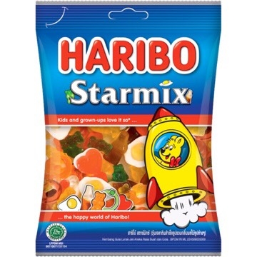 Kẹo dẻo Haribo Starmix 80g