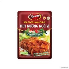 Xốt gia vị thịt nướng ngũ vị Barona 80g