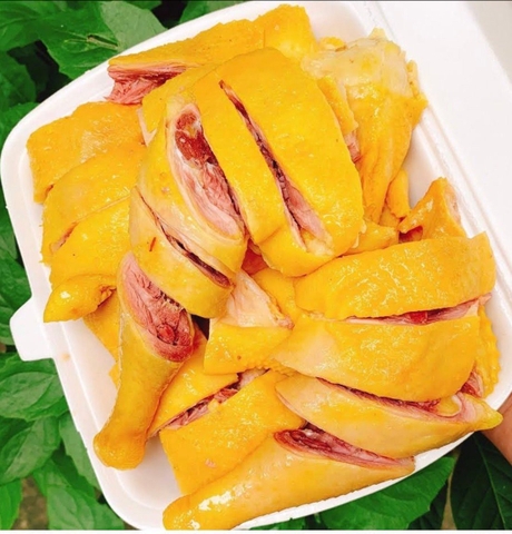 Gà ri ủ muối nguyên con Ngon - Giòn sần sật ( kèm muối chấm )