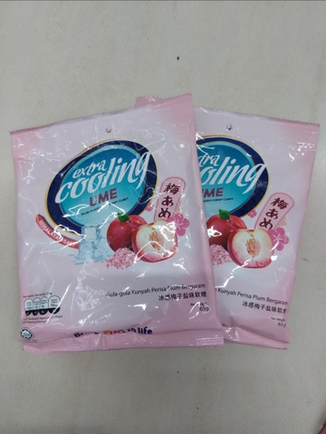 Kẹo mềm extra cooling vị đào 65g