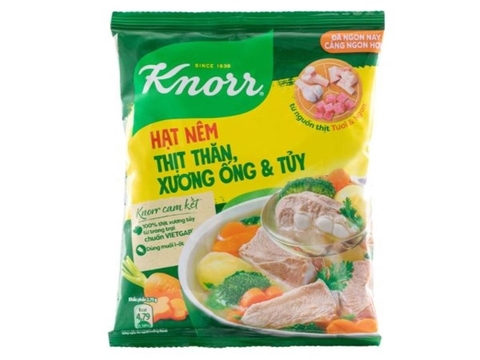 Hạt nêm Knorr thịt thăn, xương ống và tuỷ gói 400g