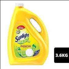 Nước rửa bát Sunlight chanh can 3,6kg