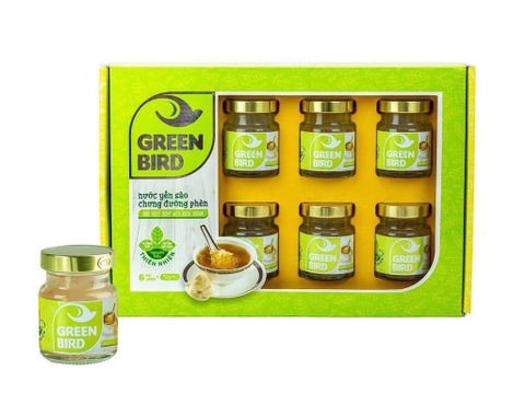 Nước yến Green Bird chưng đường phèn  432g