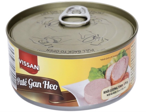 Pate gan heo Vissan 170g