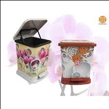 Thùng đựng rác hoa việt nhật 8010