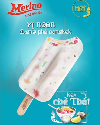 Kem Merino que chè Thái 65g
