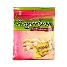 Kẹo gừng dẻo Gingerbon Indonesia gói125g